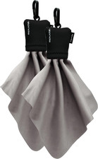 Classic Microfiber Lens Cleaner   Clip-On Pouch, Washable   for Binoculars, Scop