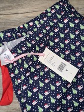 Vineyard Vines NEW Women  s Santa Whale  Tree Flannel Lounge Pajama Bottoms M