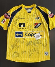 Vintage Dorados de Sinaloa Home Soccer Jersey SIGNED RARE Collectors Item