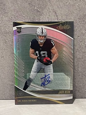 2025 Absolute Signatures Spectrum #128 Jack Bech RC AUTO /299
