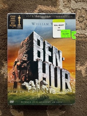 Sale!-Brand-New-BEN-HUR (DVD, 2005, 4-Disc Set, Collector's Edition)
