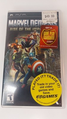Marvel Nemesis: Rise of the Imperfects Sony PSP 2005 CiB Complete