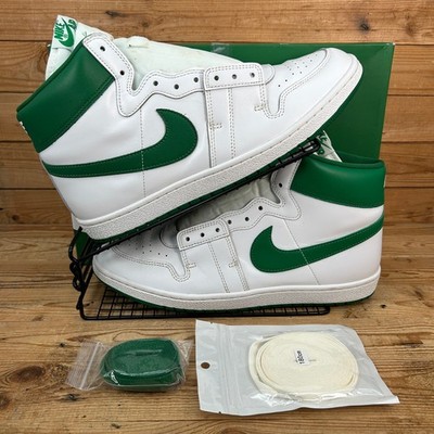 Nike Turnschuhe Herren Größe UK 12 Jordan Air Ship PE SP Pine Green Leder Schuhe