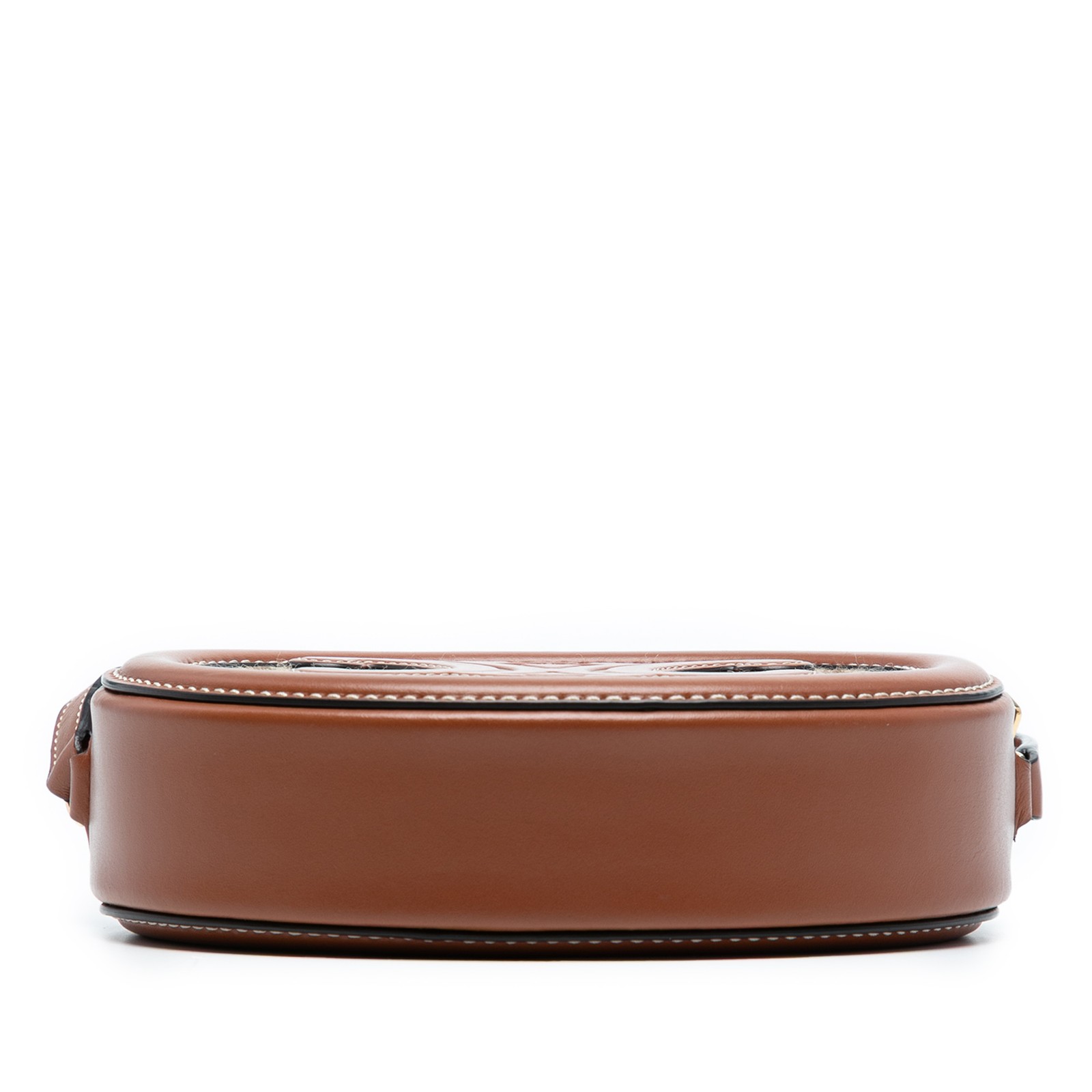 Authenticated Celine Small Houndstooth Canvas and… - image 3