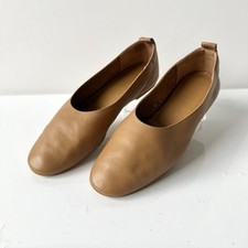 Everlane The Day Glove Flats in Tan Leather Size 7.5