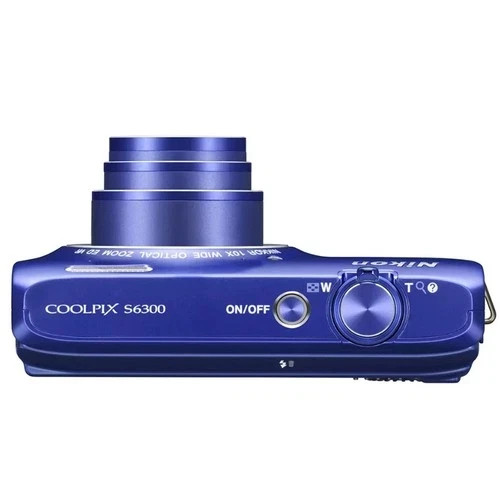 Nikon COOLPIX S6300 16.0MP Digital Camera - Blue for sale online