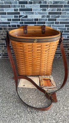 Longaberger Woven Country Estates 2000 Large Saddlebrook 19764 W/ Plastic Liner