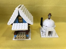 Lego Creator Expert 2012 Winter Village Cottage #10229 Displayed, Please Read