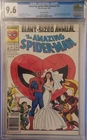 Amazing Spider-Man Annual #21 CGC 9.6 RARE Newsstand WEDDING ISSUE 4660743003