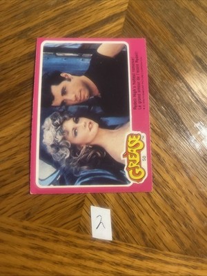 1978 OPC O-Pee-Chee Grease #50 Rydell High's hottest romance! Travolta Newton Jo