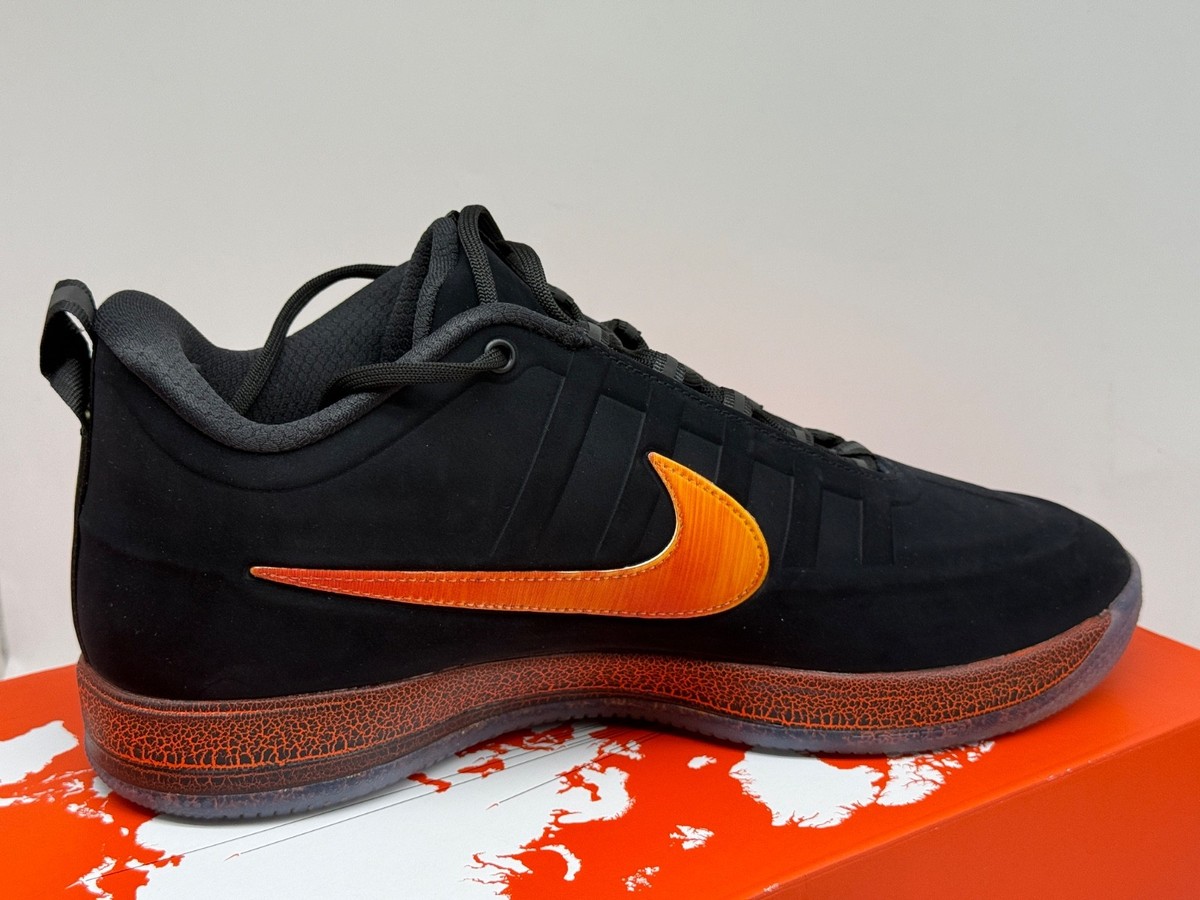 2026 DS Nike Book 2 Rising Black Orange Basketball Shoes Sz US 8.5