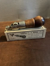 Vintage C. A. Myers Co. Famous Combination Sewing Awl in Box w/Instructions