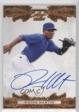 2015 Leaf Ultimate Draft Bronze Etched Foil Richie Martin #BA-RM1 Auto 4z4