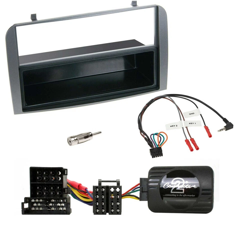 Pioneer MP3 1DIN DAB USB Lenkrad Autoradio für Alfa 147 GT anthrazit Ablage - Bild 3 von 4