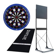 DARTSLIVE-ZERO BOARD  D.craft Dart Stand Arte Miss  DARTSLIVE Home Throw Mat