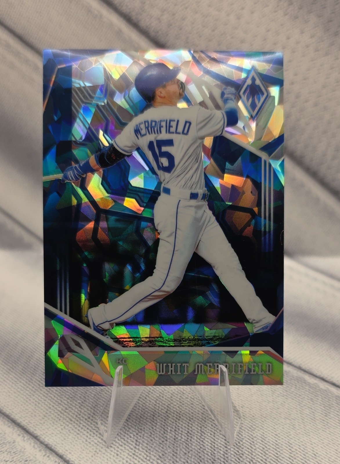 2019 Panini Chronicles - Phoenix Whit Merrifield #23 Blue Ice Prizm /99