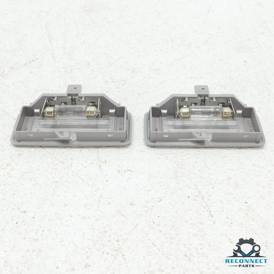 04-17 BMW 328i 550i M3 E90 Parasol Delantero Tocador Espejo Luz Lámpara Gris Conjunto OEM Foto 4 de 4