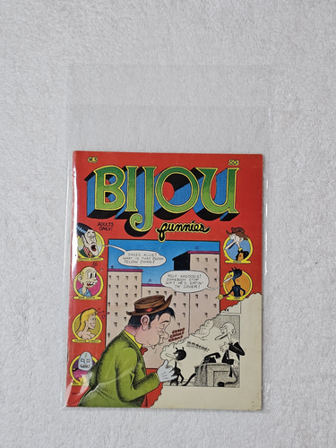 Vintage Bijou Funnies #3 Underground Comix 1969 Softcover Adults Only Comic Book - Picture 10 of 10