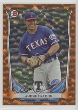 2014 Bowman Draft Top Prospects Orange Ice 13/25 Jorge Alfaro #TP-7 v4j
