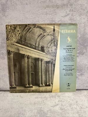 Joseph Haydn - Streichquartett d-moll op.76    Vinyl 10''  LP Eterna 