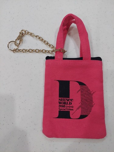 NEW Rare SHINee World 2016 DxDxD Special Edition Merch Mini Canvas Bag Minho Ver - Picture 3 of 7