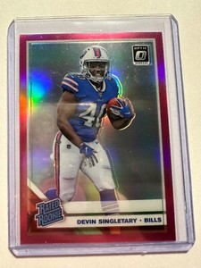 K64,336 - 2019 Donruss Optic Pink #178 Devin Singletary RR