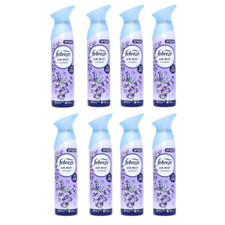 Febreze Air Freshener Spray Lavender 185ml - Pack of 8