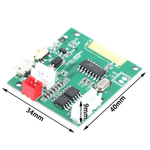 Bluetooth 5.0 Amplifier Board Mini 5W*2 Stereo Power Amp Decoder Audio Module-mx - Photo 3/12