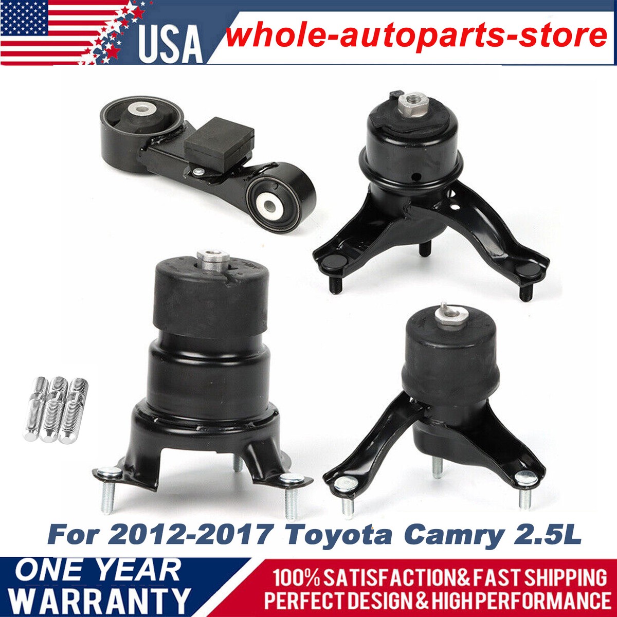 m　0628 Swingarm Chrome Pivot Bolt Hex Head for Harley FL FX Models