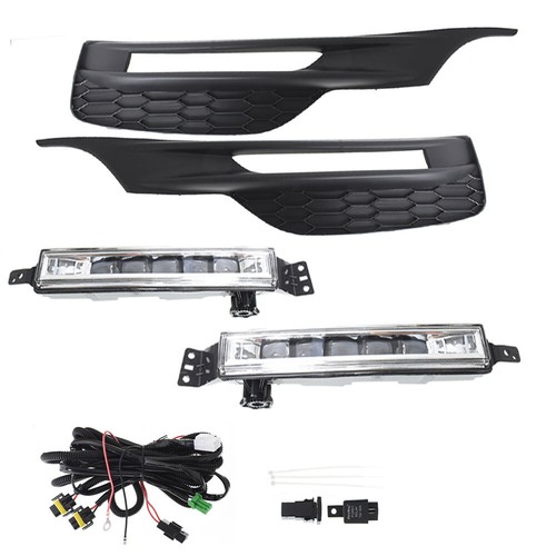 UFRAME Built-in LED Fog Light Kit Fits 2018 2019 Honda Accord Sedan 4-Door Model EX EX-L Hybrid LX Sport Touring - Foto 5