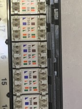 Panduit Cpp24wbly Patch Panel,Mini-Com,Rack Mt,24 Port