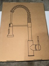GIMILI Kitchen Faucet Pull Down Sprayer Brushed Nickel Matte Black