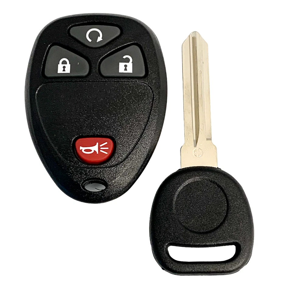 Controle remoto sem chave eletrônico fabricante de equipamento original Fob + chave chip RS 4 botões OUC60221 15913421 - Imagem 4 de 4