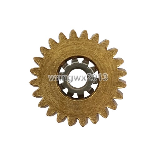 2pcs 0.5 Modulus Metal Gear Motor Shaft Reduction Iron Double Gear 2.5mm Hole # - Picture 3 of 6