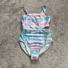 Wonder Nation Swimsuit Girl Medium 7-8 Multicolor Mermaid Bathing Suit One Piece