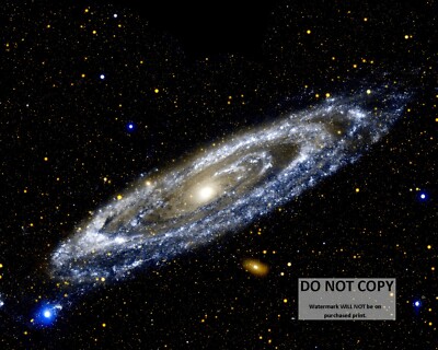 ANDROMEDA GALAXY TAKEN BY GALAXY EVOLUTION  EXPLORER - 8X10 NASA PHOTO (DD-140)