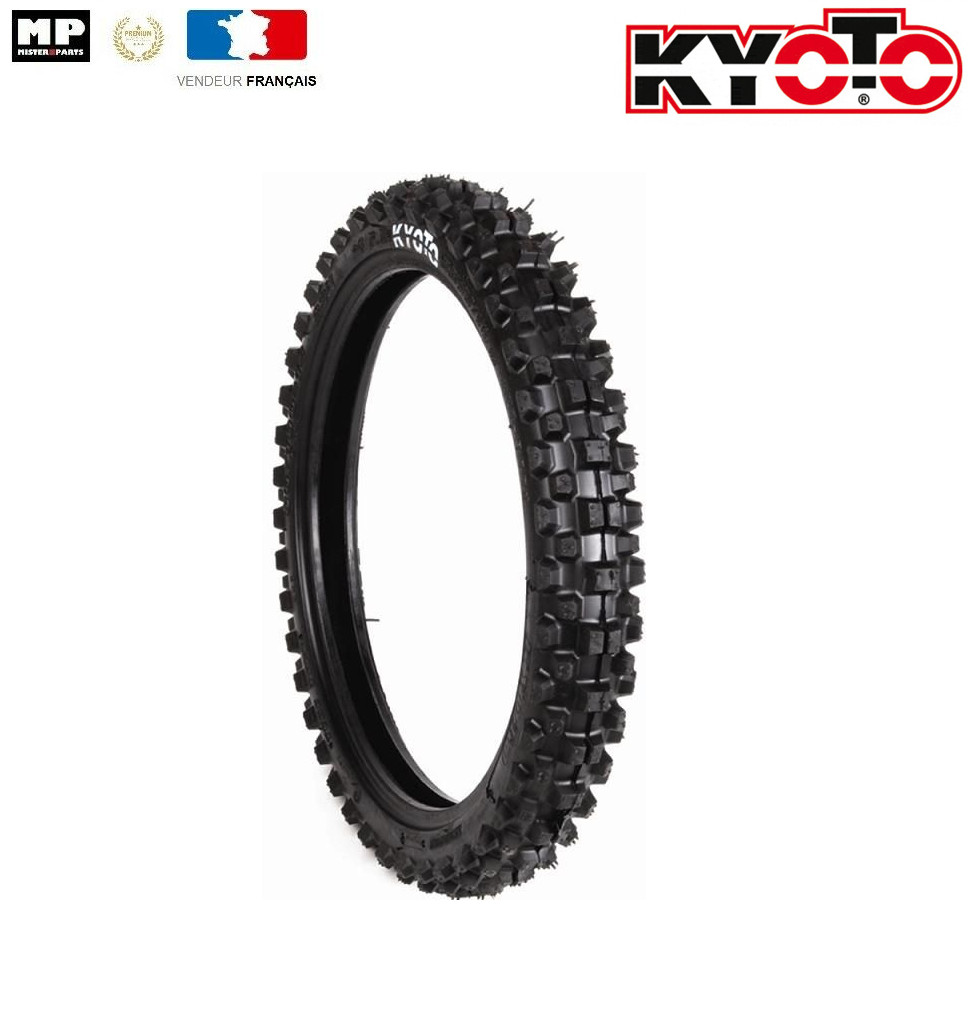 Pneu avant moto cross 2.50x12 pour sorties enduro du week-end