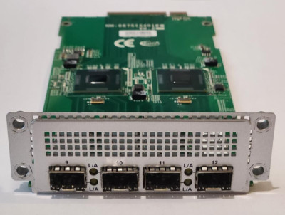 Lanner NM-8875IS401 4 SFP with Faceplate and Mounting Screws