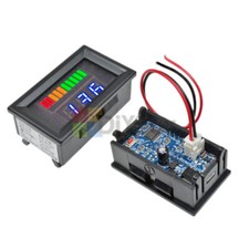 DC 7-100V Blue LED Voltage Voltmeter Tester For 12V Car lithium batteries Tester