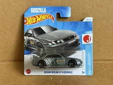 Hot Wheels Nissan Skyline GT-R BCNR33, Godzilla, J-Imports, Carded, 2024, VGC.