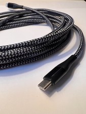 10' USB C to iPhone/iPad Cable Two cables included with free shipping  