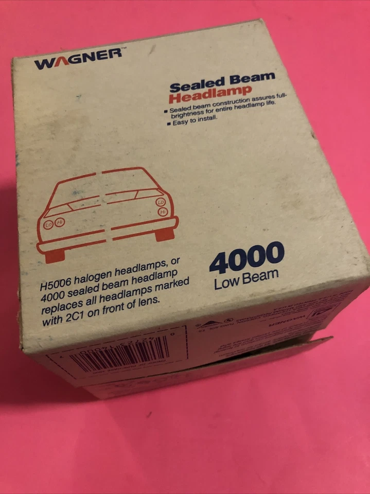 🔥🔥🔥WAGNER Sealed Beam 4000 Low Beam Headlamp Free Shipping - Image 3 of 4