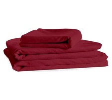 Queen Size Bed Sheets Egyptian Cotton Feel 1800 Count Set 4 Piece Bed Sheet Set