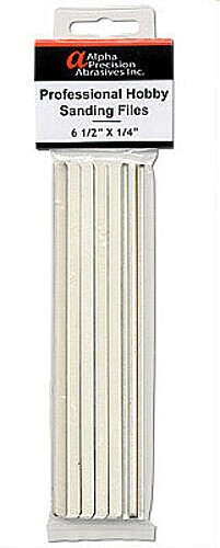 Flex-I-File Fine Sanding Files 1/4 inch - Hobby and Model Sanding