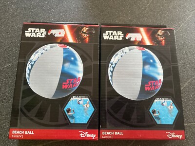 Disney Star Wars Beach Ball Strandball 2 Stück 61 cm Neu