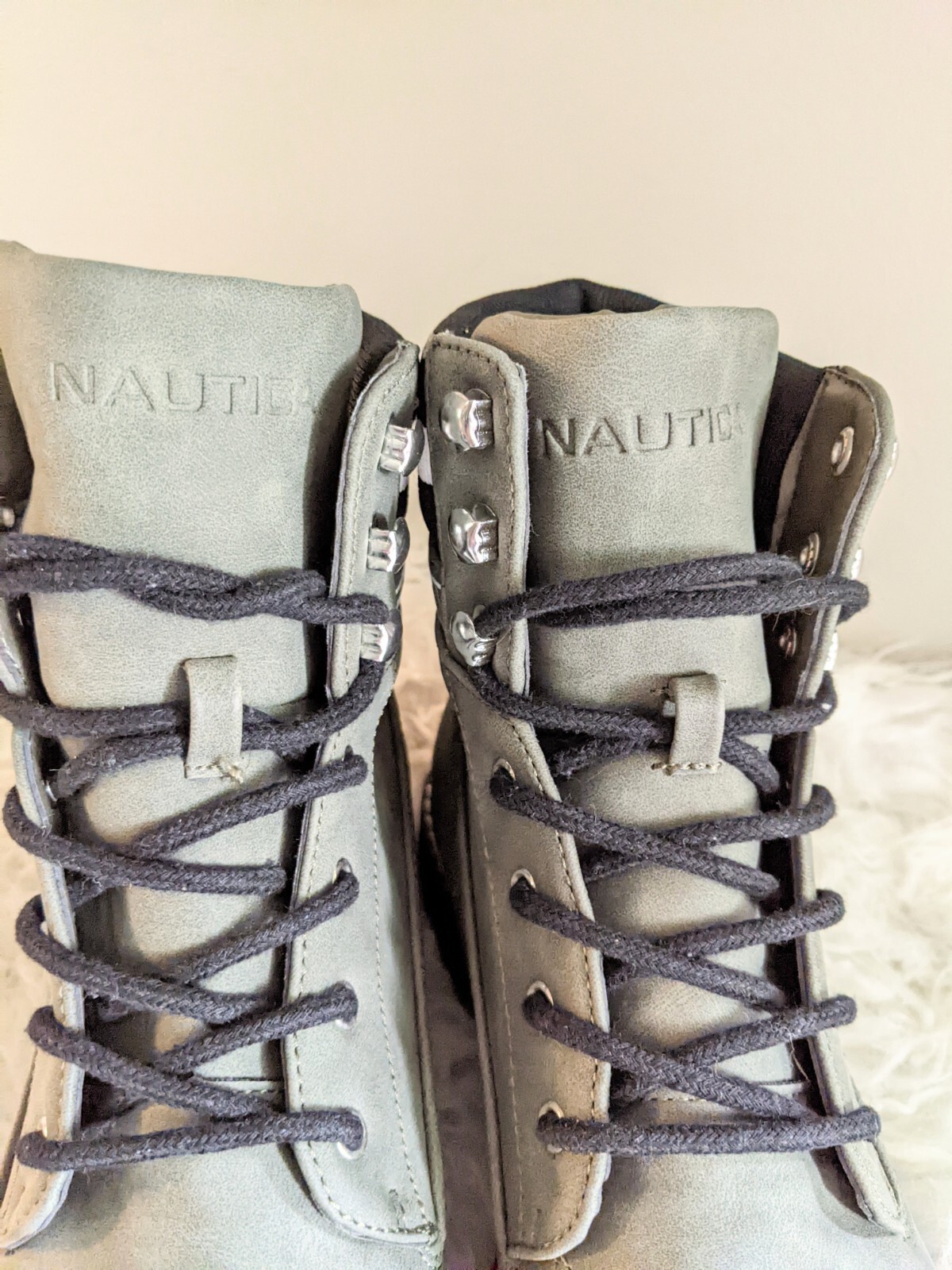 NEW Nautica Hiking Boots Combat Galiah 
