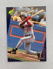 1993 Classic Best Gold Baseball Manny Ramirez  #124 Cleveland Indians