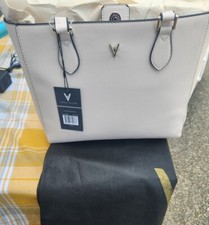 Vanessa Williams Cream Large Tote Purse New with Tags