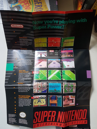 PILOTWINGS SUPER NINTENDO SNES USA GAME COMPLETE EX CON - Picture 7 of 12