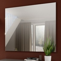 Wandspiegel Flur Garderobe Bad Spiegel 90 X 87 Cm Garderobenspiegel Grau Shawn